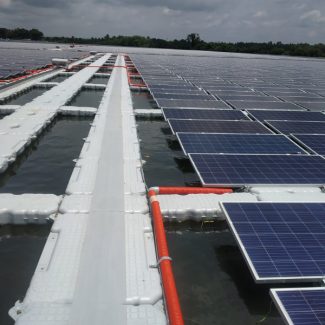 Flooting Solar Power